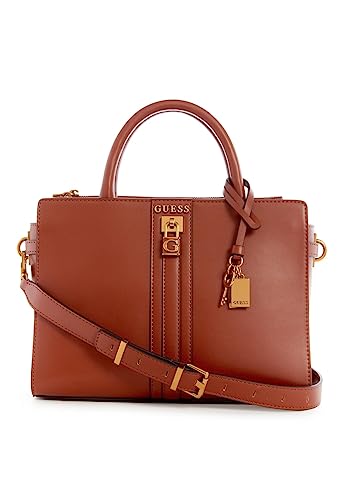 Guess Ginevra Elite Society Satchel Whiskey