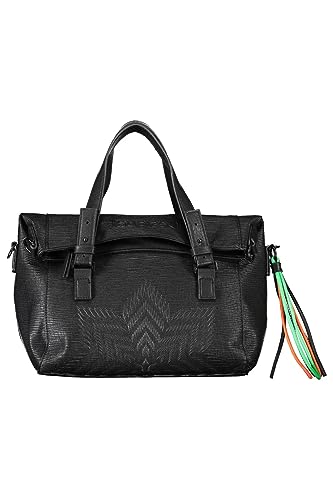 Desigual, Bag_AQUILES LOVERTY 2.0 2000 BLACK Donna, Nero, Taglia unica