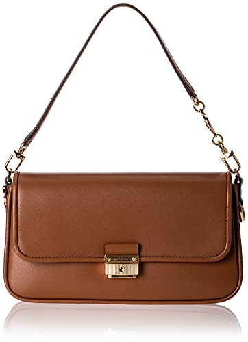 Michael Kors SM Conv Shldr, Borsa a Tracolla da Donna, Braun_Camel