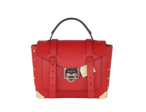 Michael Kors Manhattan Medium Top Handle Bag School Satchel - Bright...