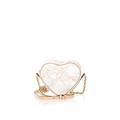 Borsa tracolla a cuore Alviero Martini Prima Classe colore Bianco...