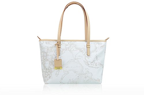 BORSA PRIMA CLASSE ALVIERO MARTINI GEO WHITE SHOPPING MEDIA CD0066188