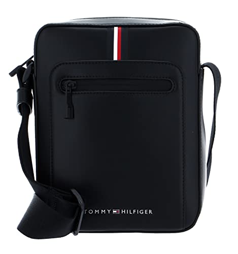 Tommy Hilfiger TH pendolare, Reporter Uomo, Nero, Medium