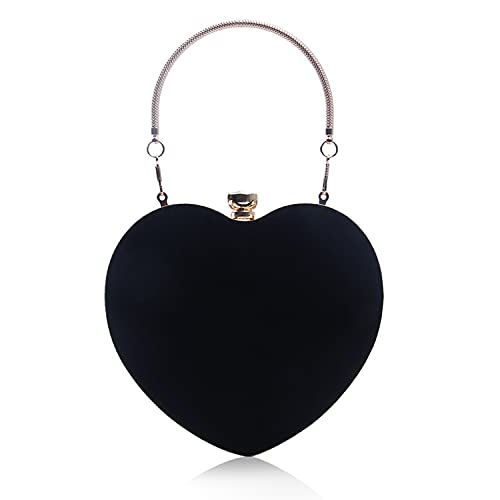 7VSTOHS Pochette da donna per festa di nozze Borsa da sera a cuore...
