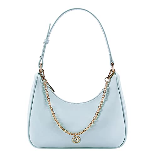 VICTORIA HYDE Borsa a tracolla da donna in vera pelle, stile vintage...