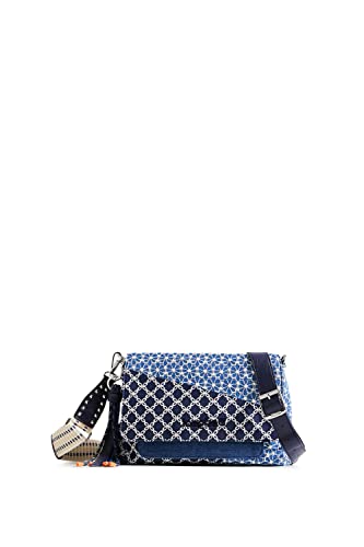 Desigual Bols_Hydra Copenhague, Across Body Bag Donna, Blu, Taglia...