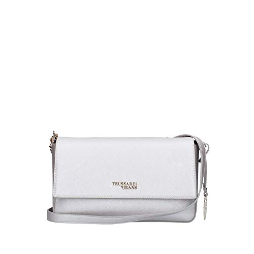 Trussardi Jeans Borsa a Tracolla Bella Shoulder Laminated 75B00886...