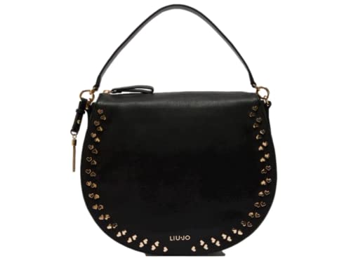 BORSA DONNA LIU-JO TRACOLLA/SPALLA CORDIALE HOBO M ECOPELLE NERO...