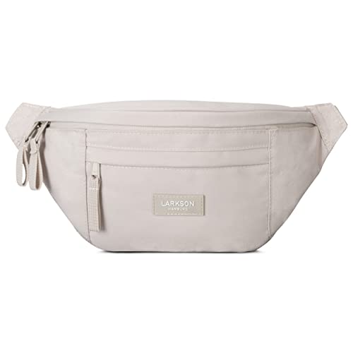 Larkson Marsupio Donna e Uomo Beige - Ole - Cintura Borsa a Tracolla...