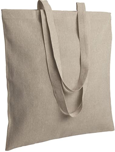 CLOTHING Borsa Shopper Cotone Riciclato Eco Friendly Resistente 220...