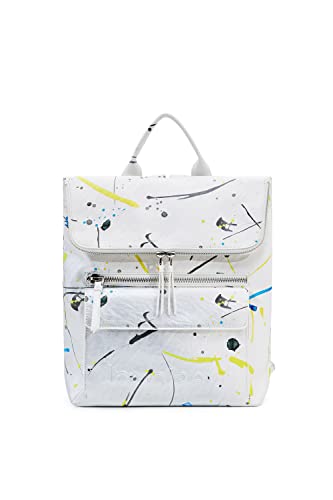 Desigual Splat, Back Splas_NERANO 2004 Silver Donna, Nero, Taglia...
