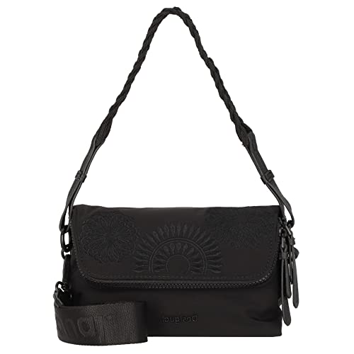 Desigual Bols_mandarala Venecia Mi, Across Body Bag Donna, Nero,...
