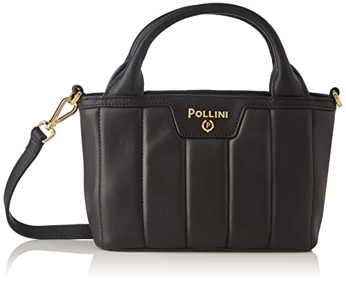 Pollini Collezione FW21 Mini Borsa a Mano Donna Shiny Tank, Spalla,...