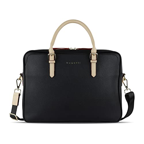 Bugatti Ella Ventiquattrore Donna, Borsa da Lavoro Porta PC 15.6...