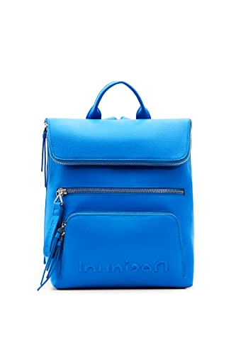 Desigual, Back_Half Logo 22_NERANO 5000 NAVY Donna, Blu, Taglia unica