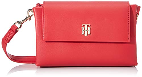 Tommy Hilfiger TH Modern Crossover, Borse Donna, Rosso (Barbados...