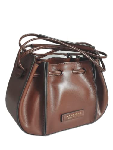 The Bridge Borsa Donna 4411215H Marrone bucket borsa tracolla pochette...