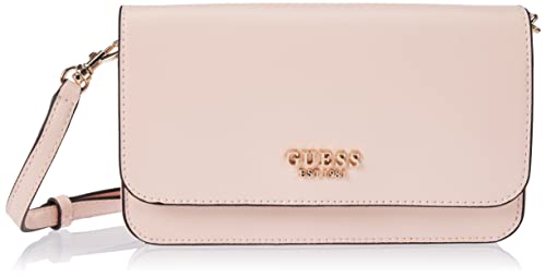 GUESS Noelle XBODY Flap Organizer, Borsa Donna, Pale Rose, Unica