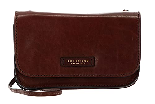 The Bridge Rustici Ladie's Handbag with Zip Marrone TB 14