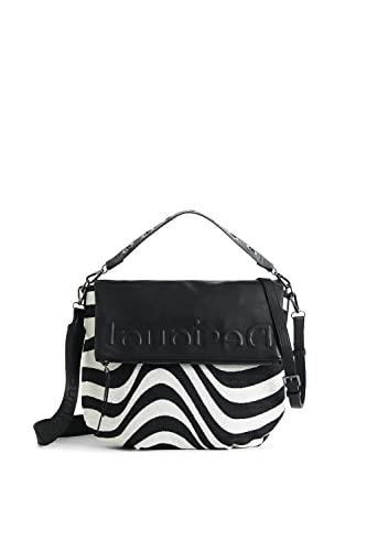 Desigual Bag, Borsa CANALIS_BRETÚN 2000 Black Donna, Nero
