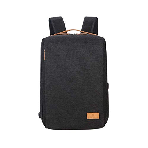Nordace, Smart Backpack Siena, zaino, 19L USB, Nero (Nero) - Siena