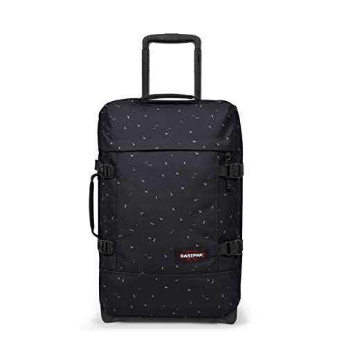 EASTPAK Tranverz S Valigia, 51 cm, 42 L, Nero (Seaside Birds)