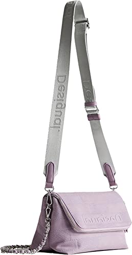 Desigual Bols_Tris Tras Venec, Across Body Bag Donna, Colore: Rosso,...