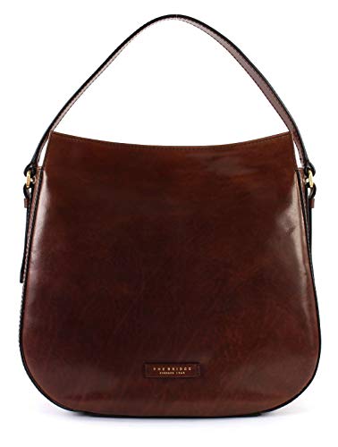 BORSA THE BRIDGE FLORENTIN HOBO BAG 04343701 14 MARRONE