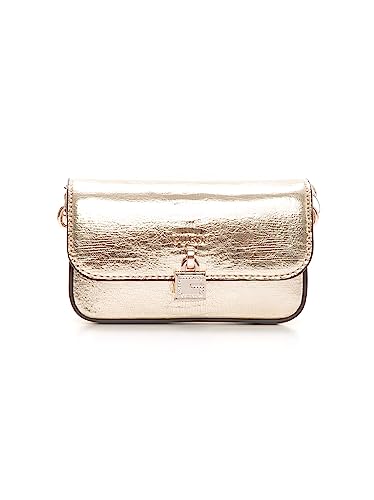 Guess Borsa night fall mini tracolla stampa pitone MG848577 gold