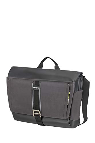 Samsonite 2WM - Borsa Messenger M 15.6 Pollici.46 cm, 19.5 Litri, Nero...