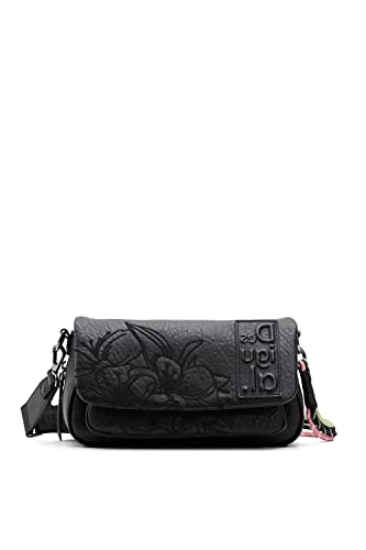 Desigual Bag 2000-Borsa per Il Trasporto, Colore: Nero, Borsa Soft...
