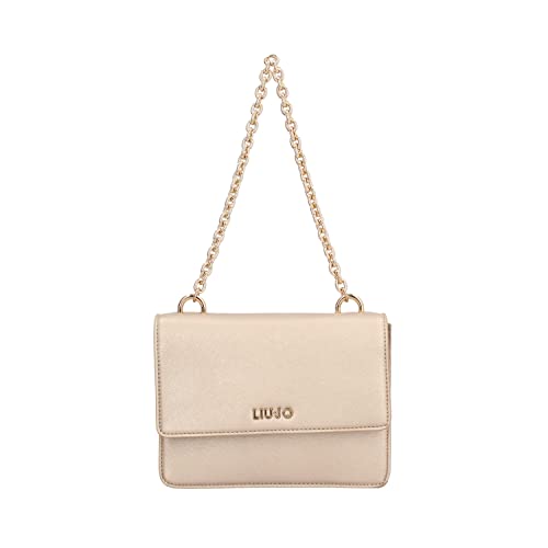 Borsa donna Liu-jo tracolla ecs XS crossbody gold ecopelle B23LJ17...