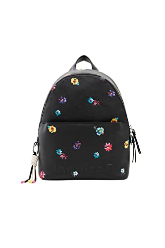 Desigual, BACK_FRESIA_MOMBASA MINI 2000 BLACK Donna, Nero, Taglia...