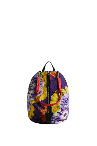 Desigual Back_Scarlet Viana, Zaino Mini Donna, Giallo, Taglia Unica