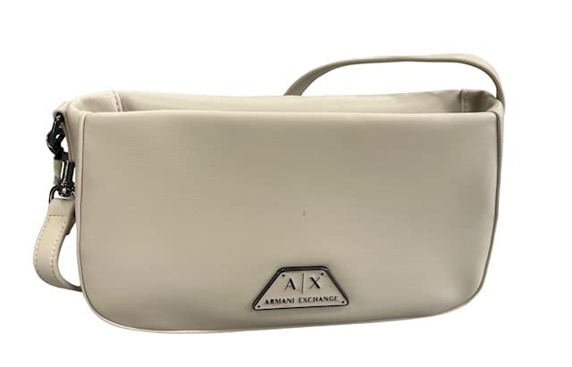 ARMANI EXCHANGE Alpha, Logo Plate, Sustainable, Small Size, Shoulder...