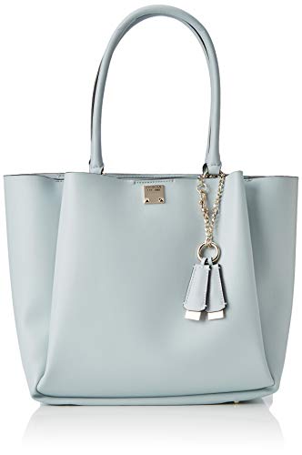 Guess Lenia Carryall, Borsa a Spalla Donna, Nero (Sky), 32x27x12.5 cm...