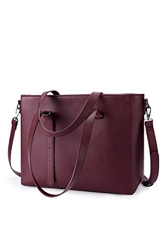 ECOSUSI - Borse Grande Donna Capiente Borsa a tracolla per laptop da...
