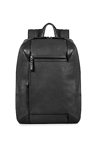 PIQUADRO Pan, Zaino Porta Computer Uomo, Nero