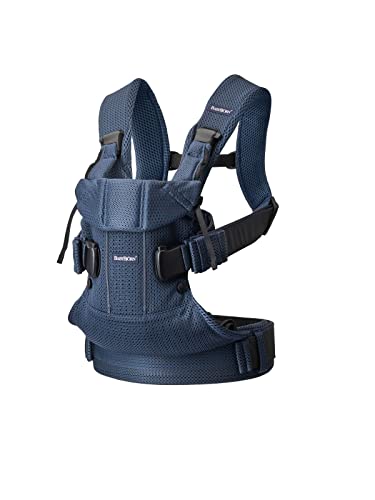 BabyBjörn Marsupio One Air, Mesh 3D, Blu navy