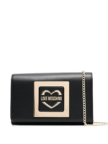 Love Moschino JC4325PP0GKV0, Borsa a Spalla, Donna, Nero, Taglia unica