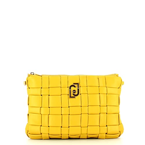 LIU JO Borsa Donna Giallo AA2242 E0015 D BUSTA INTRECCIO