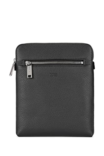 BOSS Crosstown_S z env p Crossbody, da uomo, Black1, OneSI