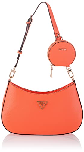 Guess Top Zip SHOUL, Borsa a Tracolla con Cerniera Superiore Alexie...