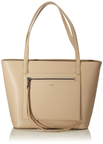 BOSS Carrie SM Shopper-h, Donna, Beige Chiaro 277, Taglia Unica
