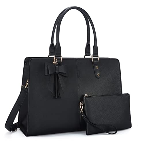 ECOSUSI Borse Donna Set Tracolla 15.6 Pollici Pelle Borsa Porta PC...