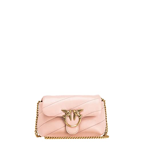 Pinko Love Puff Baby C Sheep Nappa, Borsa Donna, O81Q_Cipria-Antique...