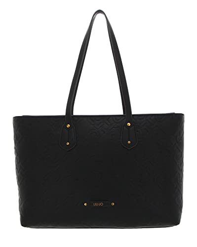 LIU JO Adonide Shopping Bag L Nero