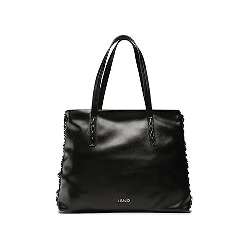 Liu Jo Borsa Nera Donna a Spalla, Taglia unica, Borsa donna firmata...