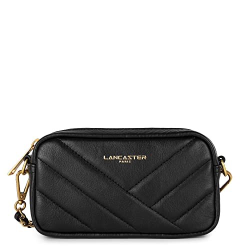 Lancaster Soft Matelassé Borsa a Tracolla Nero