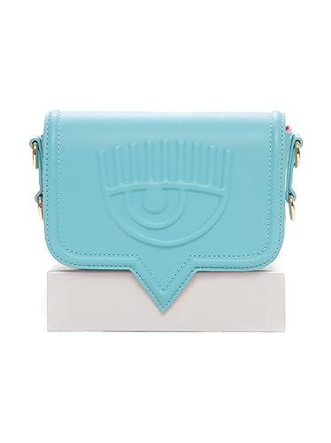 Chiara Ferragni borsa a tracolla Eyelike donna tanager turquoise